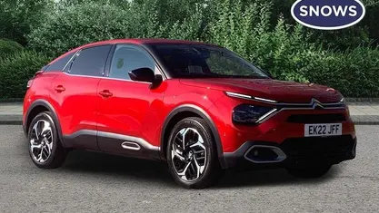Used Citroën C4 PureTech 131 HP (96 kW) 2022 Red Hatchback
