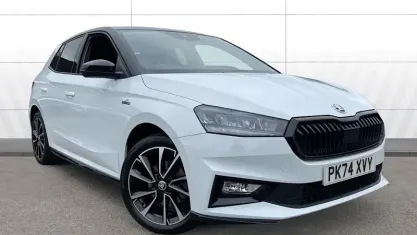 Begagnad Skoda Fabia Monte Carlo 116 HK (85 kW) 2024 Vit Halvkombi