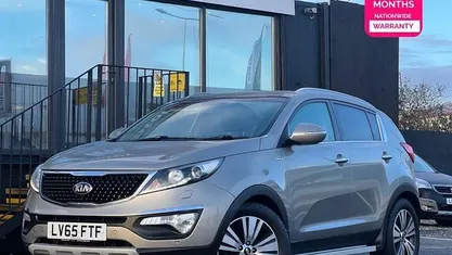 Used Kia Sportage 184 HP (135 kW) 2015 Silver SUV