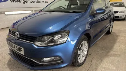 Usado VW Polo SE 60 HP (44 kW) 2014 Azul Citadino