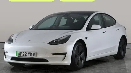 Used Tesla Model 3 Long Range AWD 366 kW (498 HP) 2022 White Sedan