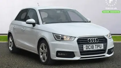Used Audi A1 Sportback Sport 125 HP (91 kW) 2018 White Hatchback