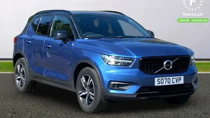 Used Volvo XC40 R-Design 163 HP (119 kW) 2021 Blue SUV