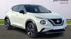 White Used 2021 Nissan Juke Tekna+ SUV | £17,500 (Fair price)