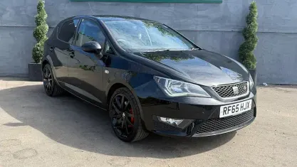 Used Seat Ibiza FR 110 HP (80 kW) 2015 Black Hatchback