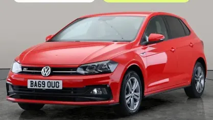 Used VW Polo R-line 116 HP (85 kW) 2020 Red Hatchback