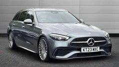Grey Used 2023 Mercedes C200 AMG Line Premium Estate | £27,395 (Fair price)