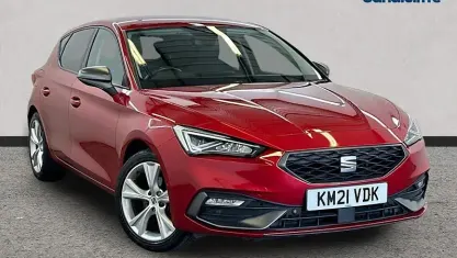Used Seat Leon FR 110 HP (80 kW) 2021 Red Hatchback