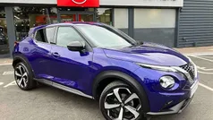Blue Used 2022 Nissan Juke Tekna SUV | £15,990 (Fair price)
