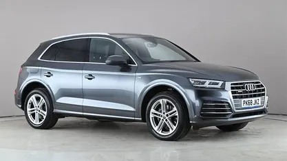 Used Audi Q5 S-Line 190 HP (139 kW) 2018 Grey SUV