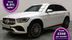 White Used 2022 Mercedes GLC300 AMG Line Premium Estate | £32,179 (Fair price)