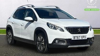 Używany Peugeot 2008 Allure 82 KM (60 kW) 2017 Biały SUV