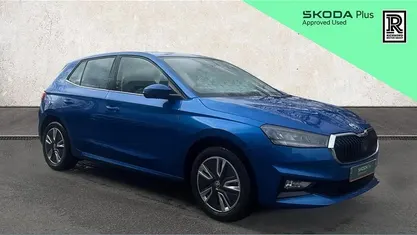 Used Skoda Fabia SE L 110 HP (80 kW) 2024 Blue Hatchback