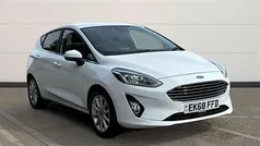 White Used 2018 Ford Fiesta Titanium Hatchback | £9,871 (Fair price)