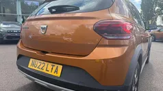 Orange Used 2022 Dacia Sandero Prestige Hatchback | £11,700 (Fair price)