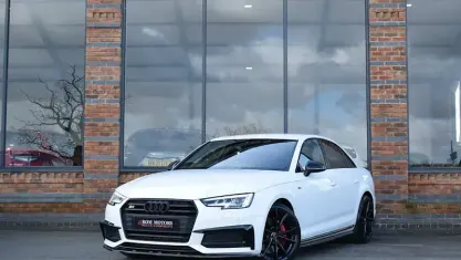Used Audi S4 Comfort 354 HP (260 kW) 2018 White Sedan