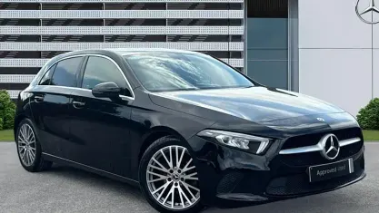 Used Mercedes A200 Executive 163 HP (119 kW) 2022 Black Hatchback