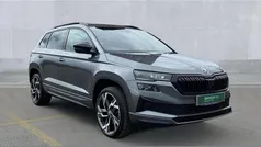 Graphite grey Used 2024 Skoda Karoq SportLine SUV | £26,795 (Fair price)