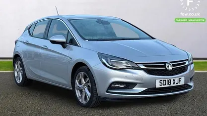 Silver Used 2018 Vauxhall Astra SRi Hatchback | £11,299 (Fair price)