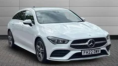 White Used 2022 Mercedes CLA180 AMG line Sedan | £20,950 (Super price)