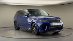 Estoril blue Used 2021 Land Rover Range Rover Sport SVR SUV | £56,000 (Fair price)