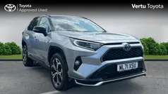 Silver Used 2021 Toyota RAV4 Hybrid SUV | £28,742 (Fair price)