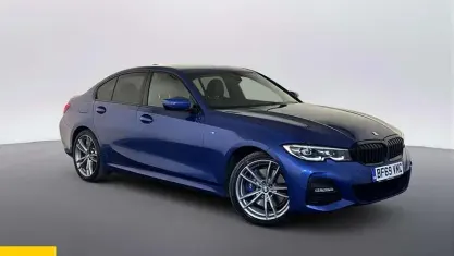 Used BMW 330e M Sport 292 HP (214 kW) 2020 Blue Sedan