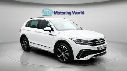 Used VW Tiguan R-line 150 HP (110 kW) 2023 White SUV