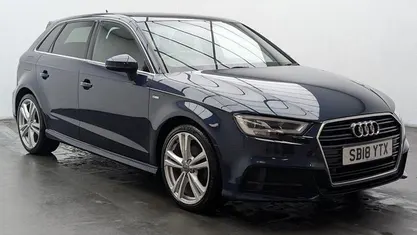 Used 2018 Audi A3 Sportback S-Line Hatchback | £16,650 (Fair price)