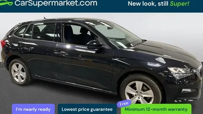 Used Skoda Scala SE 110 HP (80 kW) 2023 Black Hatchback
