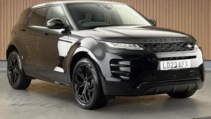 Used Land Rover Range Rover evoque S 309 HP (227 kW) 2023 Santorini black SUV
