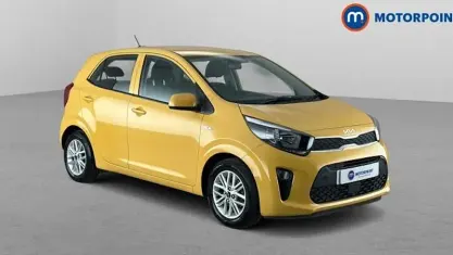 Used Kia Picanto 67 HP (49 kW) 2022 Yellow Hatchback