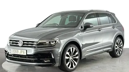 Used VW Tiguan R-line 150 HP (110 kW) 2019 Grey SUV