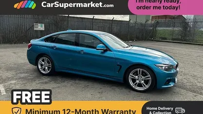 Used BMW 420 M Sport 184 HP (135 kW) 2020 Blue Coupe