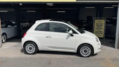 Used Fiat 500 Lounge 69 HP (50 kW) 2015 White Hatchback