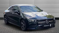 Cosmos black Used 2023 Mercedes CLA220 AMG Line Premium Sedan | £29,650 (Fair price)