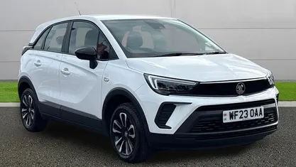 Used Vauxhall Crossland Design Edition 110 HP (80 kW) 2023 White SUV