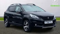 Black Used 2018 Peugeot 2008 GT-line SUV | £9,399 (Fair price)