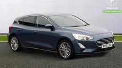 Blue Used 2019 Ford Focus Titanium X Hatchback | £10,399 (Fair price)