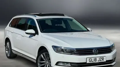 Used VW Passat GT 150 HP (110 kW) 2018 White Estate