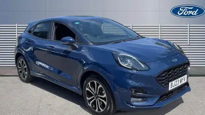 Used Ford Puma ST-Line 125 HP (91 kW) 2023 Blue SUV
