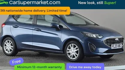 Used Ford Fiesta Trend 101 HP (74 kW) 2022 Blue Hatchback
