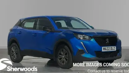 Used Peugeot 2008 Active Premium 110 HP (80 kW) 2022 Blue SUV