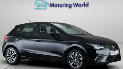 Used Seat Ibiza SE Technology 95 HP (69 kW) 2023 Black Hatchback