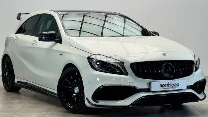 Used Mercedes A160 Premium Plus 102 HP (75 kW) 2017 White Hatchback