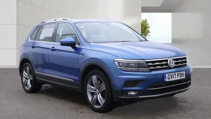 Used VW Tiguan SEL 180 HP (132 kW) 2017 Blue SUV