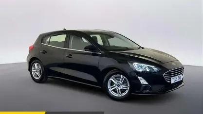 Used Ford Focus Zetec 120 HP (88 kW) 2021 Black Hatchback