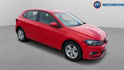 Used VW Polo SE 80 HP (58 kW) 2020 Red Hatchback