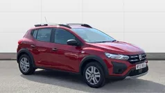 Red Used 2022 Dacia Sandero Essentiel Hatchback | £11,737 (Fair price)