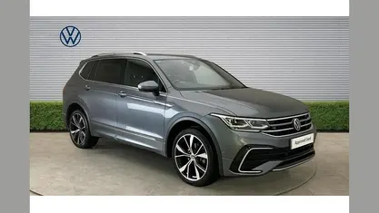 Used VW Tiguan Allspace R-line 150 HP (110 kW) 2024 Grey SUV